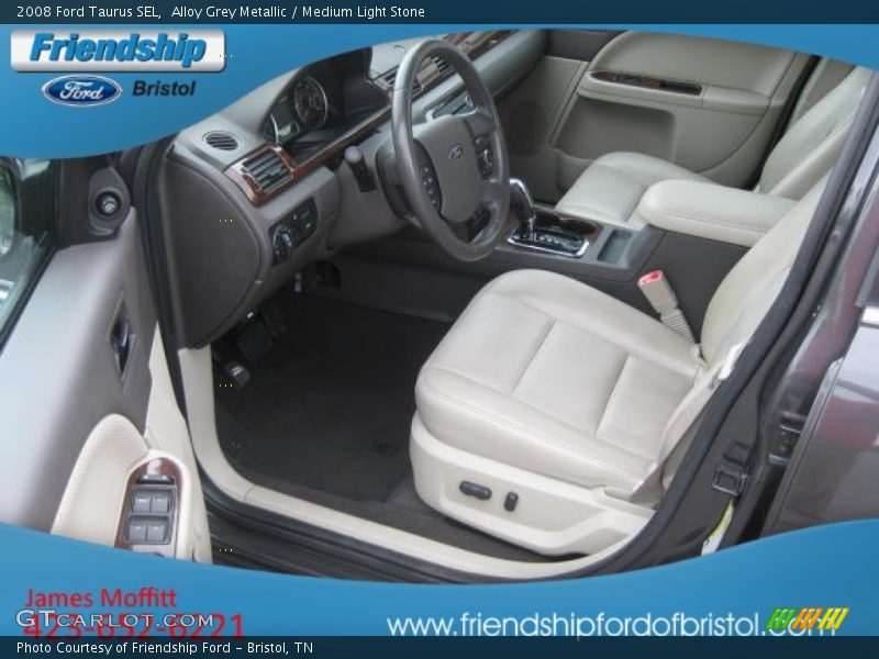 Alloy Grey Metallic / Medium Light Stone 2008 Ford Taurus SEL