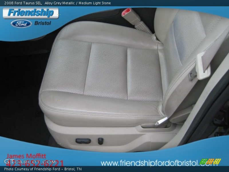 Alloy Grey Metallic / Medium Light Stone 2008 Ford Taurus SEL
