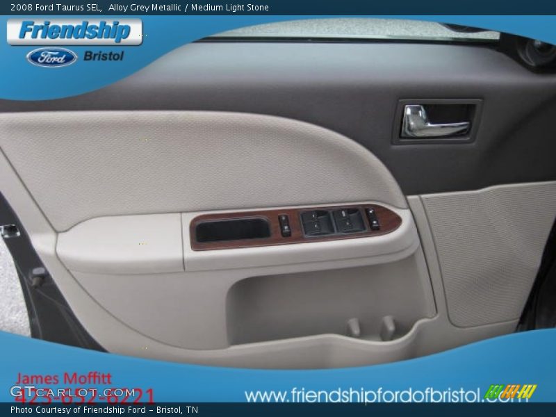 Alloy Grey Metallic / Medium Light Stone 2008 Ford Taurus SEL