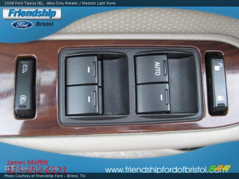 Alloy Grey Metallic / Medium Light Stone 2008 Ford Taurus SEL