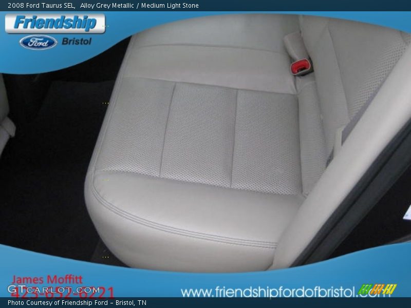 Alloy Grey Metallic / Medium Light Stone 2008 Ford Taurus SEL