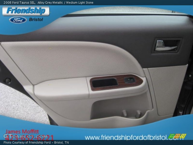 Alloy Grey Metallic / Medium Light Stone 2008 Ford Taurus SEL
