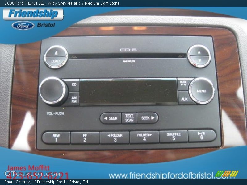Alloy Grey Metallic / Medium Light Stone 2008 Ford Taurus SEL
