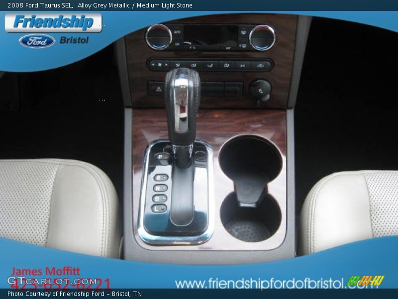Alloy Grey Metallic / Medium Light Stone 2008 Ford Taurus SEL