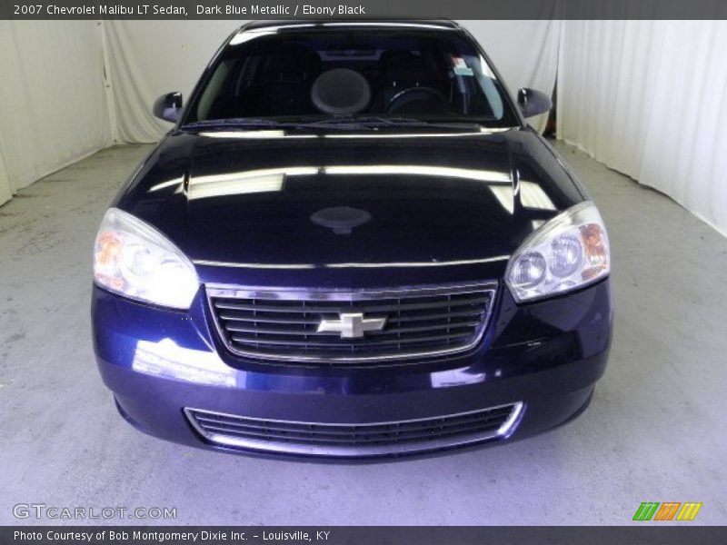 Dark Blue Metallic / Ebony Black 2007 Chevrolet Malibu LT Sedan