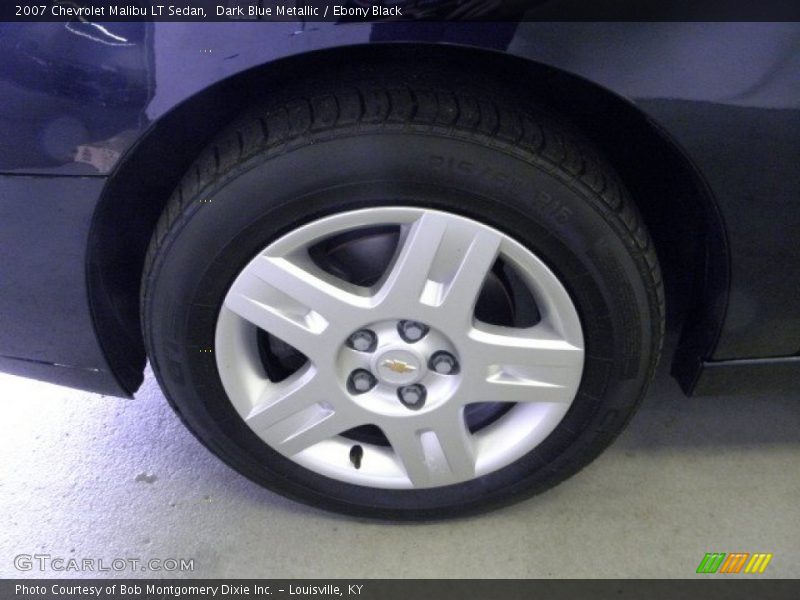 Dark Blue Metallic / Ebony Black 2007 Chevrolet Malibu LT Sedan