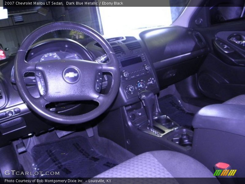 Dark Blue Metallic / Ebony Black 2007 Chevrolet Malibu LT Sedan