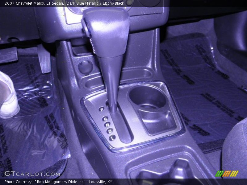 Dark Blue Metallic / Ebony Black 2007 Chevrolet Malibu LT Sedan