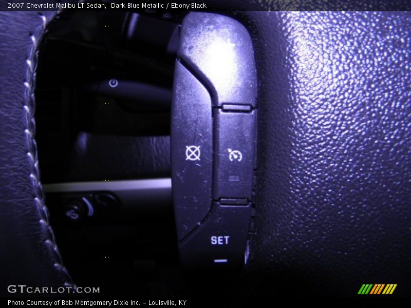 Dark Blue Metallic / Ebony Black 2007 Chevrolet Malibu LT Sedan