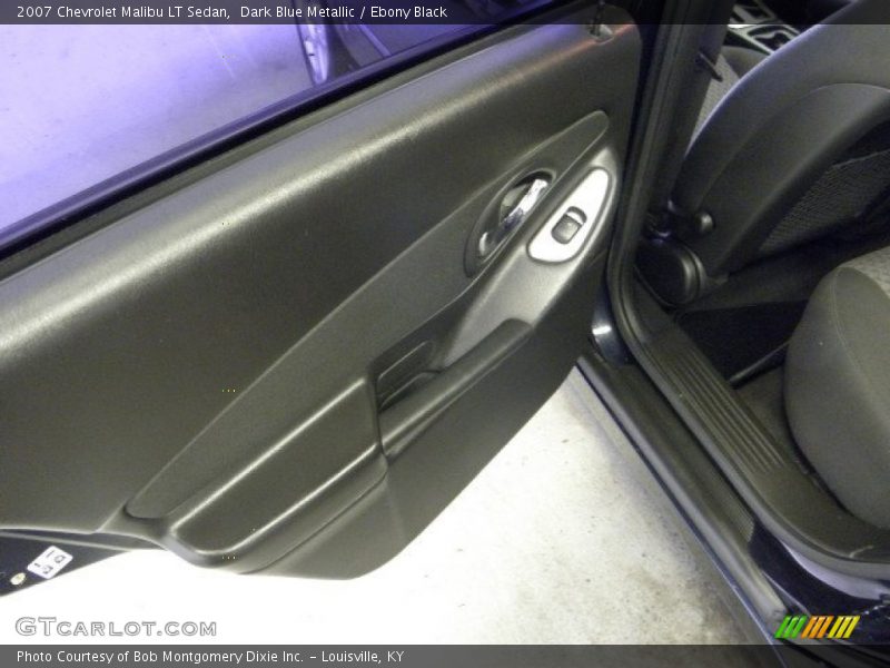 Dark Blue Metallic / Ebony Black 2007 Chevrolet Malibu LT Sedan