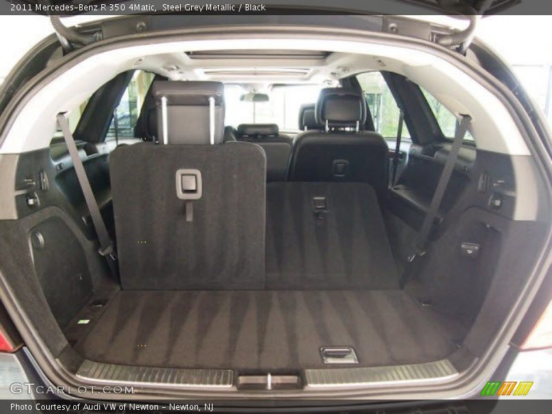 Steel Grey Metallic / Black 2011 Mercedes-Benz R 350 4Matic