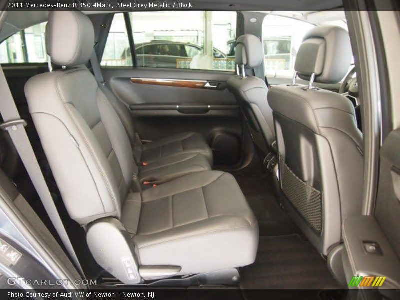 Steel Grey Metallic / Black 2011 Mercedes-Benz R 350 4Matic