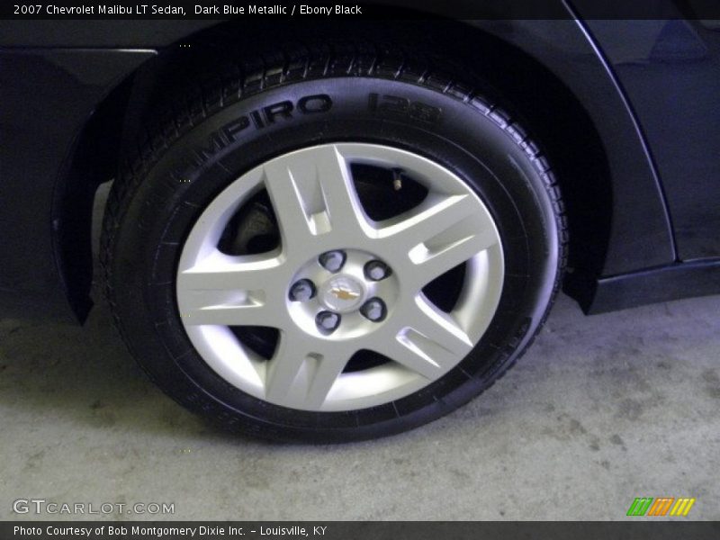 Dark Blue Metallic / Ebony Black 2007 Chevrolet Malibu LT Sedan
