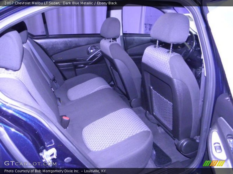 Dark Blue Metallic / Ebony Black 2007 Chevrolet Malibu LT Sedan