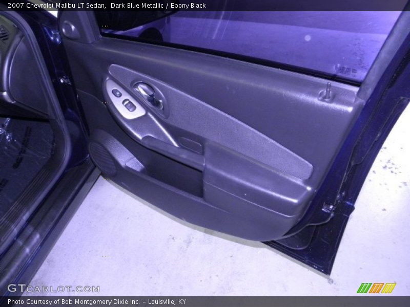 Dark Blue Metallic / Ebony Black 2007 Chevrolet Malibu LT Sedan