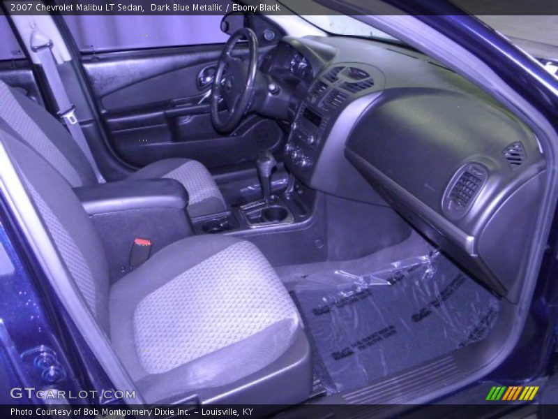 Dark Blue Metallic / Ebony Black 2007 Chevrolet Malibu LT Sedan
