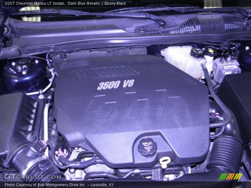 Dark Blue Metallic / Ebony Black 2007 Chevrolet Malibu LT Sedan