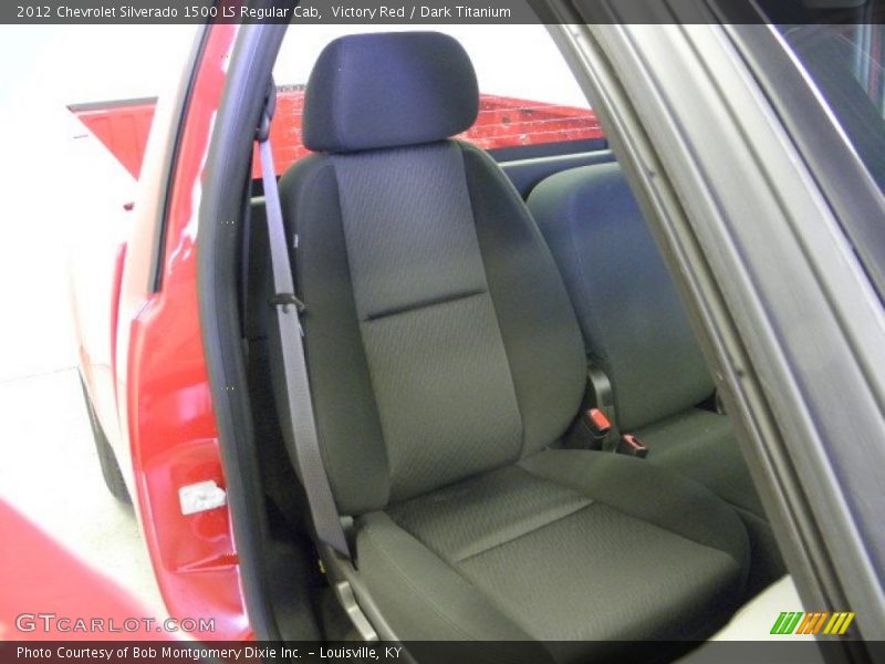 Victory Red / Dark Titanium 2012 Chevrolet Silverado 1500 LS Regular Cab