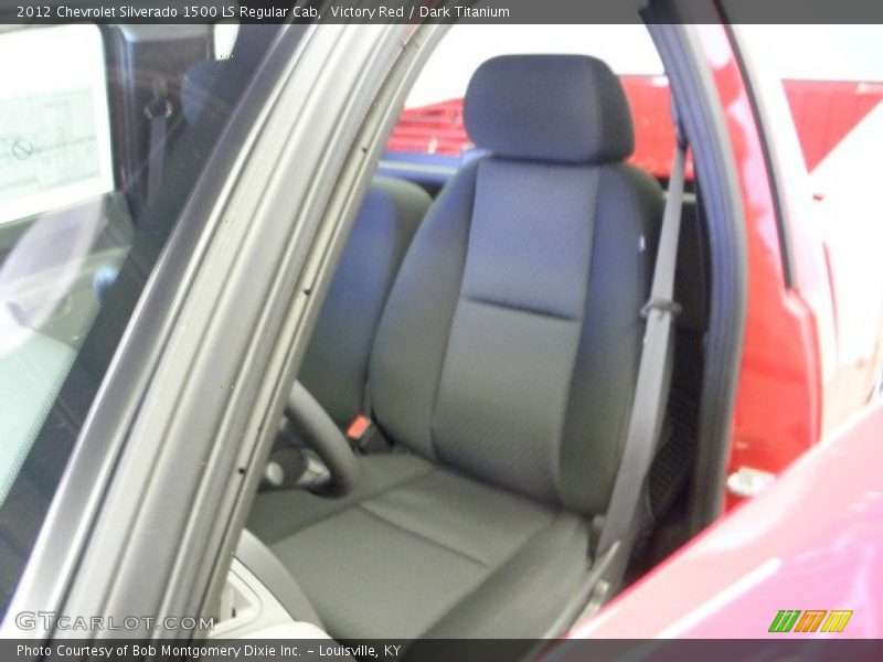 Victory Red / Dark Titanium 2012 Chevrolet Silverado 1500 LS Regular Cab
