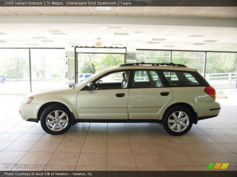 Champagne Gold Opalescent / Taupe 2006 Subaru Outback 2.5i Wagon