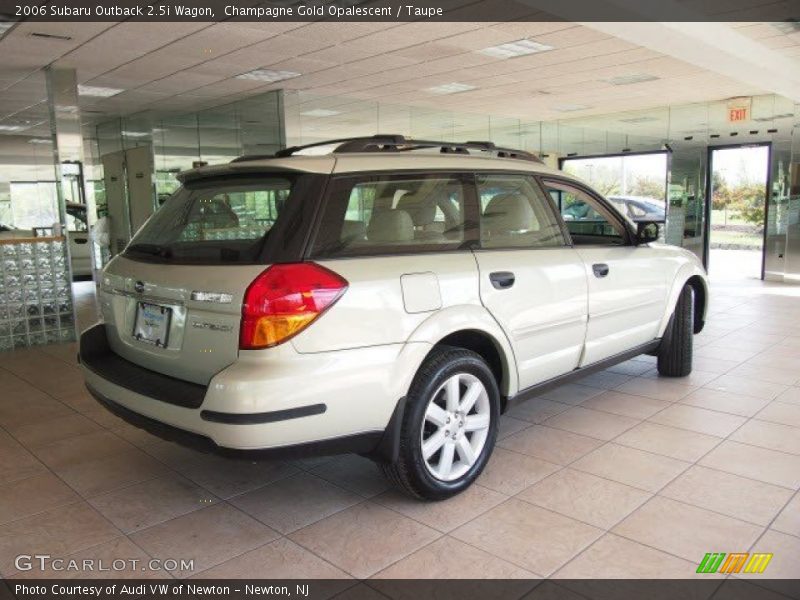 Champagne Gold Opalescent / Taupe 2006 Subaru Outback 2.5i Wagon