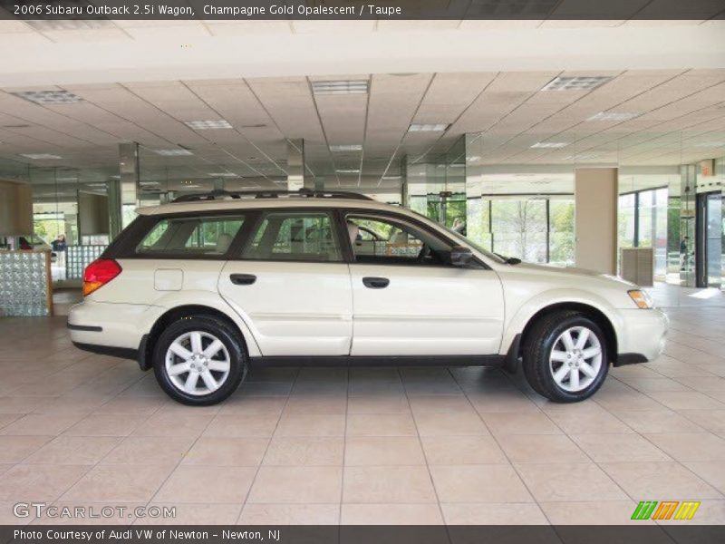 Champagne Gold Opalescent / Taupe 2006 Subaru Outback 2.5i Wagon