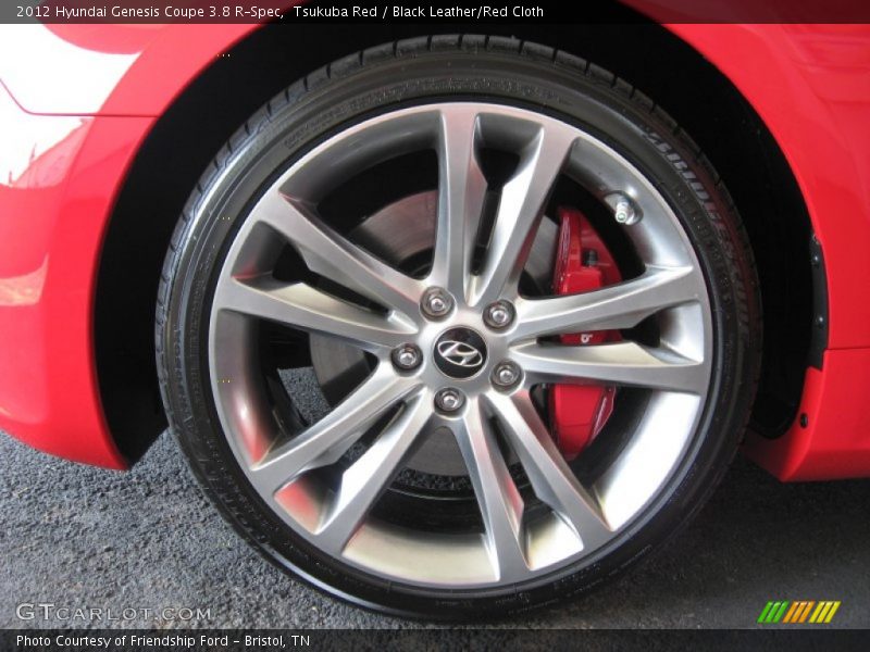  2012 Genesis Coupe 3.8 R-Spec Wheel