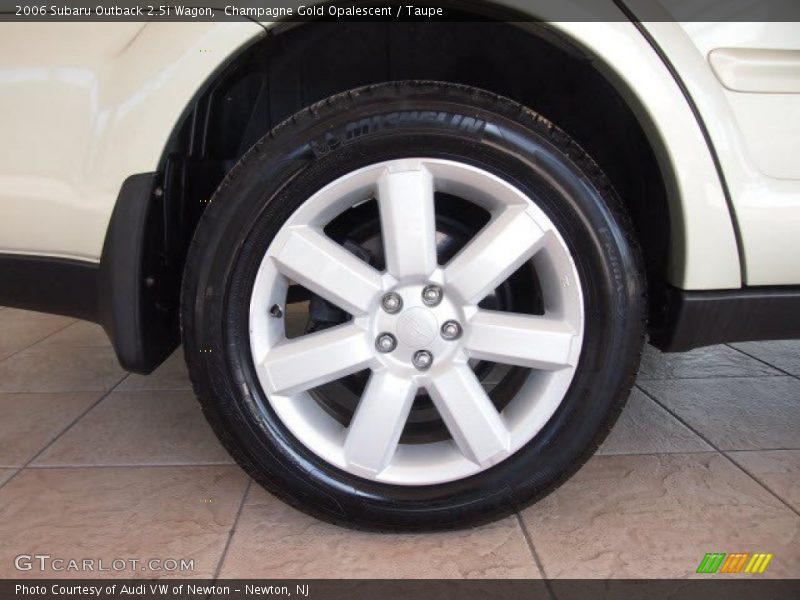 Champagne Gold Opalescent / Taupe 2006 Subaru Outback 2.5i Wagon