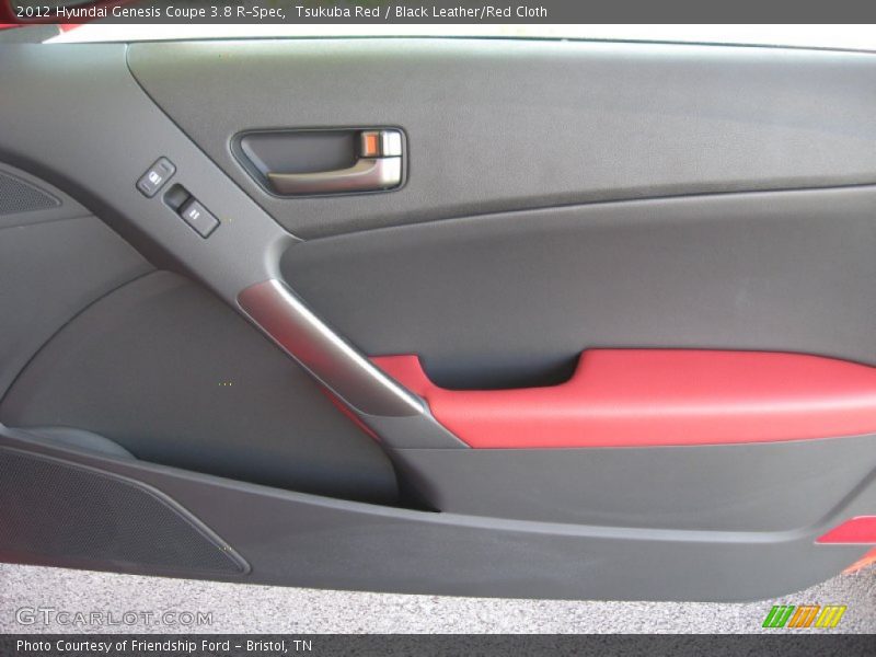 Tsukuba Red / Black Leather/Red Cloth 2012 Hyundai Genesis Coupe 3.8 R-Spec