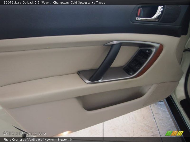 Champagne Gold Opalescent / Taupe 2006 Subaru Outback 2.5i Wagon