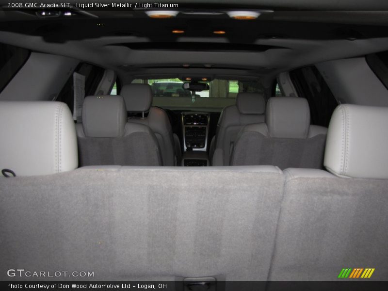 Liquid Silver Metallic / Light Titanium 2008 GMC Acadia SLT