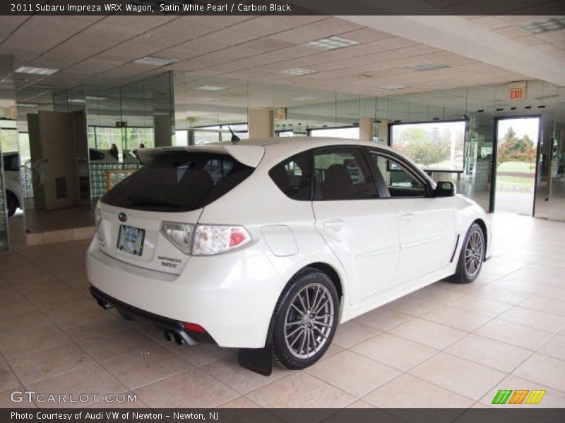 Satin White Pearl / Carbon Black 2011 Subaru Impreza WRX Wagon