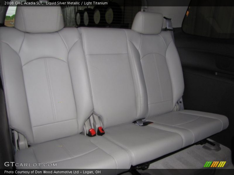 Liquid Silver Metallic / Light Titanium 2008 GMC Acadia SLT