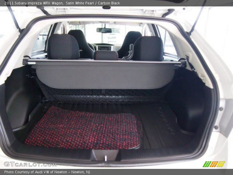 Satin White Pearl / Carbon Black 2011 Subaru Impreza WRX Wagon