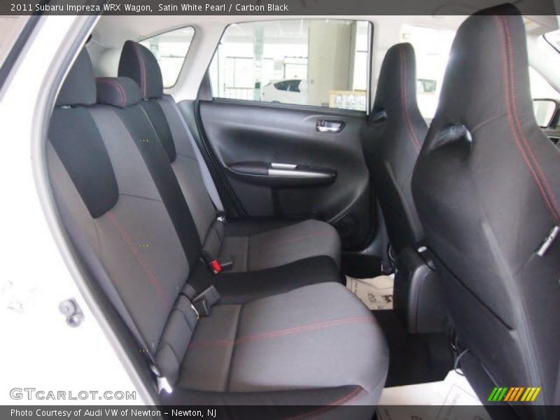  2011 Impreza WRX Wagon Carbon Black Interior