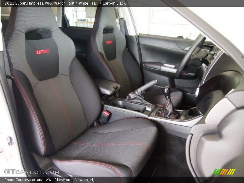  2011 Impreza WRX Wagon Carbon Black Interior