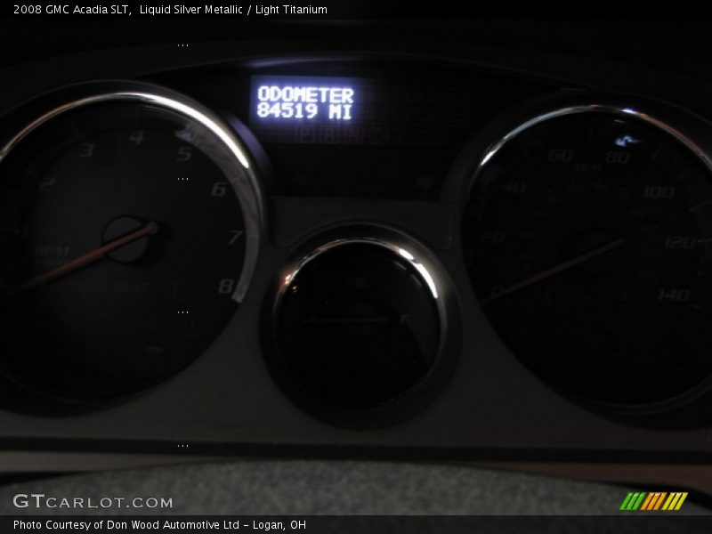 Liquid Silver Metallic / Light Titanium 2008 GMC Acadia SLT