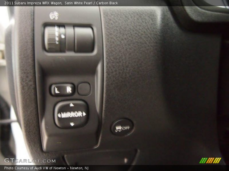 Satin White Pearl / Carbon Black 2011 Subaru Impreza WRX Wagon