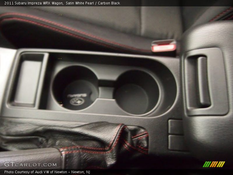 Satin White Pearl / Carbon Black 2011 Subaru Impreza WRX Wagon