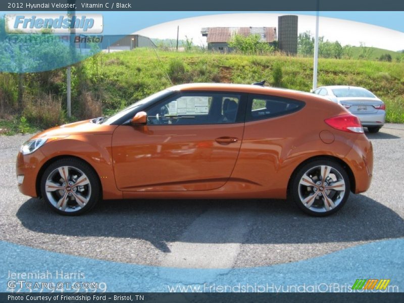 Vitamin C / Black 2012 Hyundai Veloster