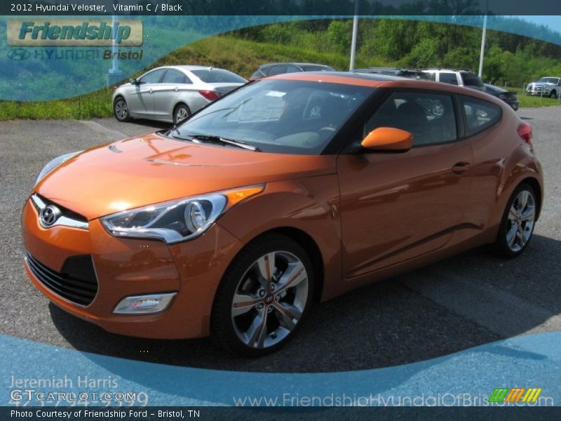 Vitamin C / Black 2012 Hyundai Veloster