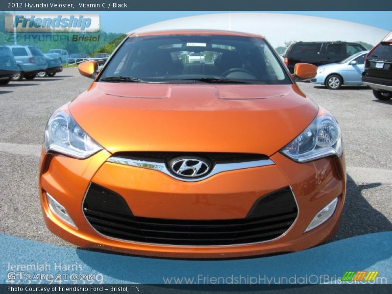 Vitamin C / Black 2012 Hyundai Veloster
