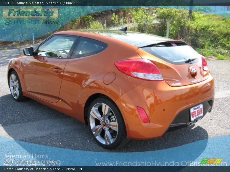 Vitamin C / Black 2012 Hyundai Veloster