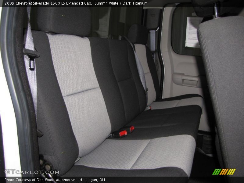 Summit White / Dark Titanium 2009 Chevrolet Silverado 1500 LS Extended Cab