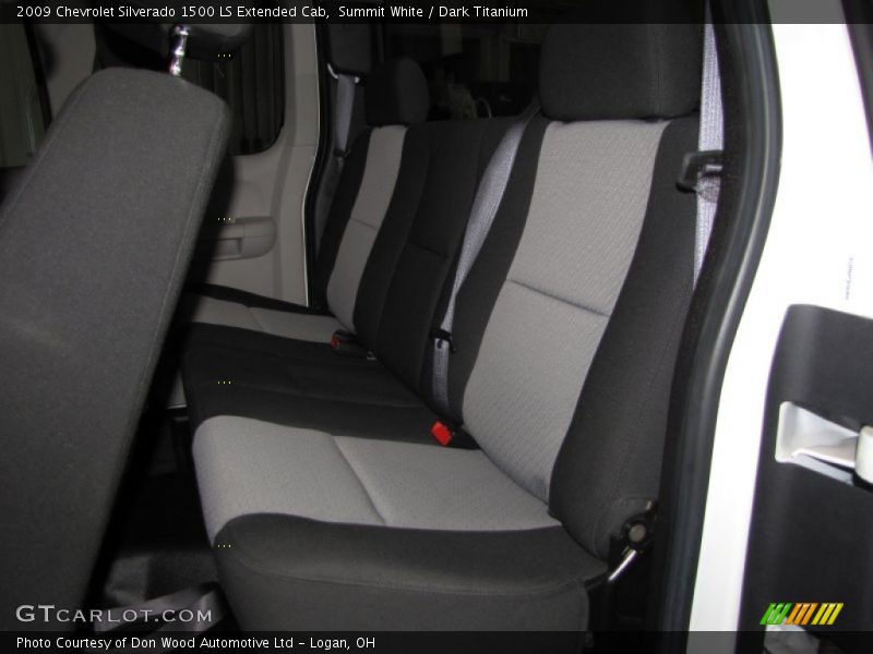 Summit White / Dark Titanium 2009 Chevrolet Silverado 1500 LS Extended Cab