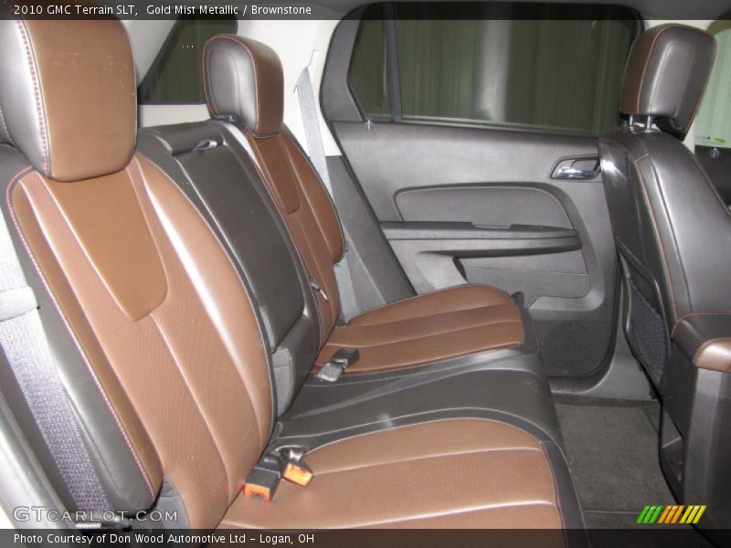 Gold Mist Metallic / Brownstone 2010 GMC Terrain SLT