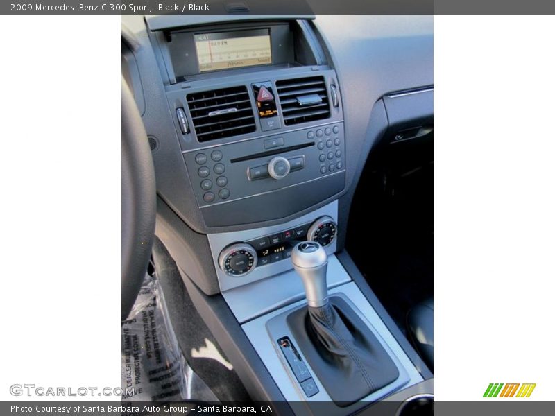 Black / Black 2009 Mercedes-Benz C 300 Sport