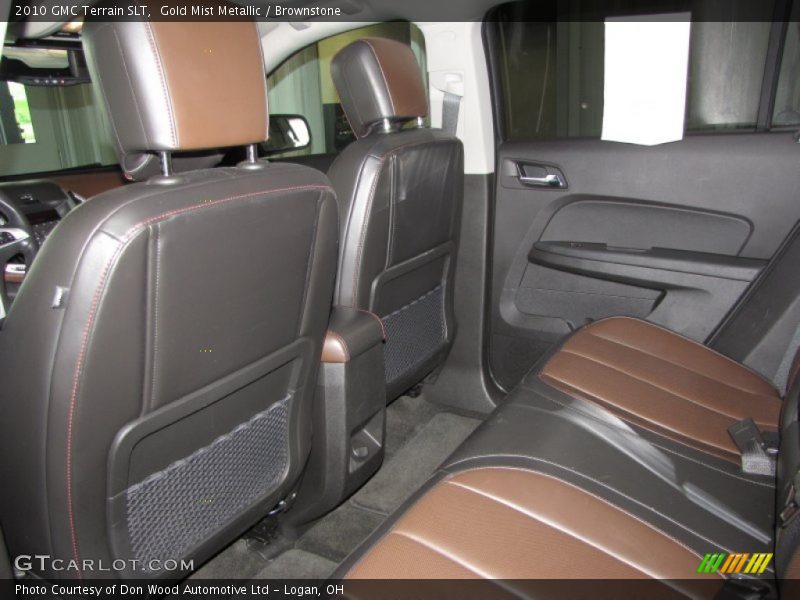 Gold Mist Metallic / Brownstone 2010 GMC Terrain SLT
