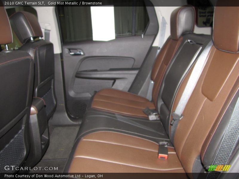 Gold Mist Metallic / Brownstone 2010 GMC Terrain SLT