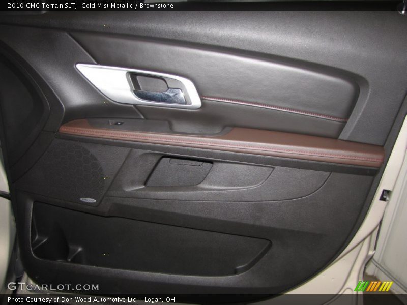 Gold Mist Metallic / Brownstone 2010 GMC Terrain SLT